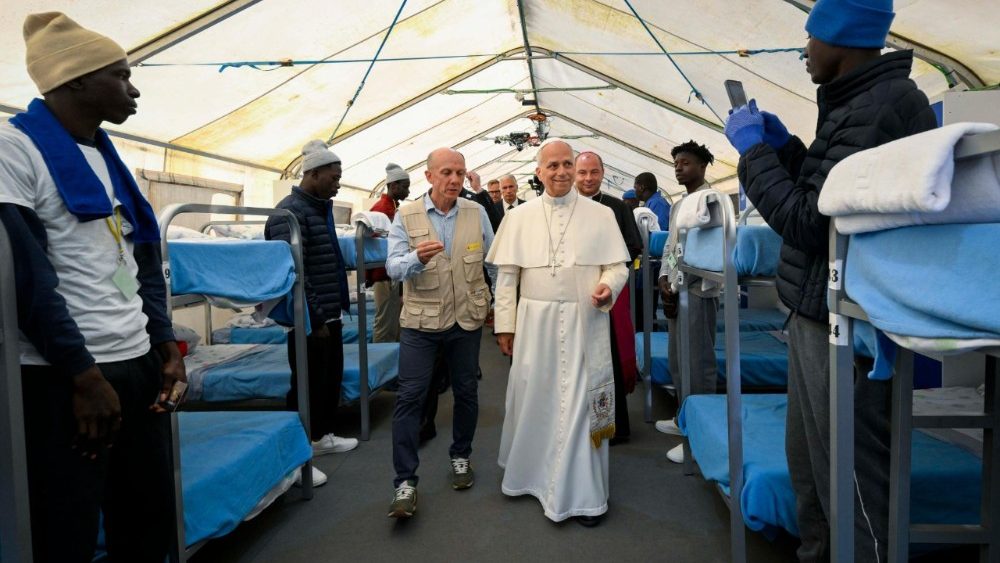2026.06.12 Viaggio Apostolico in Spagna - Incontro con i migranti del Centro Las RaÃ­ces