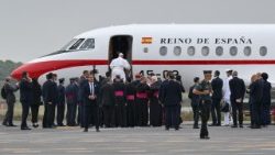2026.06.12 Viaggio Apostolico in Spagna - Partenza per Roma 