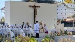 2026.06.12 Viaggio Apostolico in Spagna - Santa Messa al Porto di Santa Cruz de Tenerife.