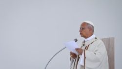 2026.06.12संत पापा लियो 14वें  सांता क्रूज़ दे टेनेरिफ़ के पोर्ट पर पवित्र मिस्सा में