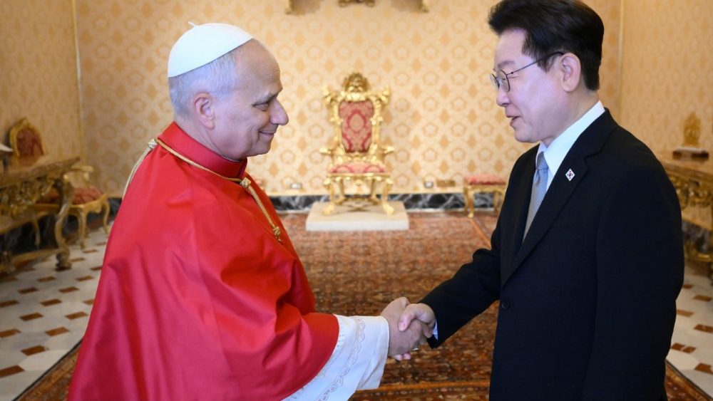 La Leon XIV, președintele Republicii Coreea, Lee Jae-myung