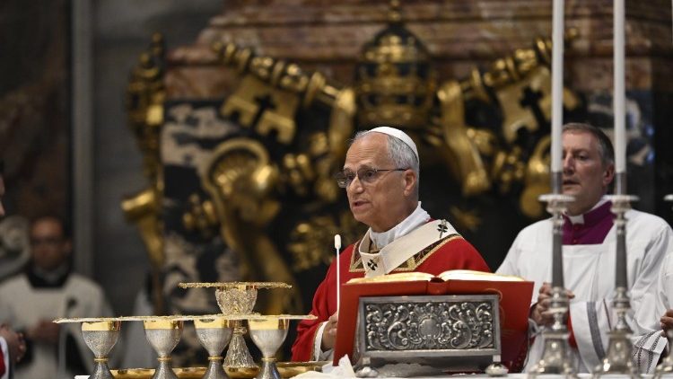 Pápež Lev XIV. celebroval svätú omšu za zosnulého kardinála Ruiniho
