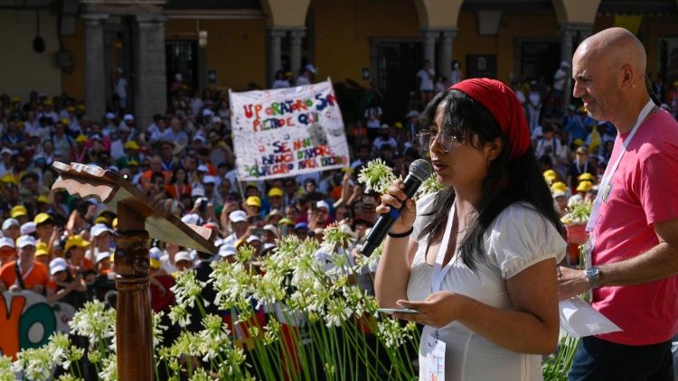 La giovane peruviana Livia Tafur