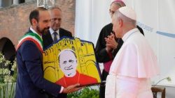 20 qershor 2020 Homazhi i Kryetarit të Bashkisë Lissia për Papa Leonit