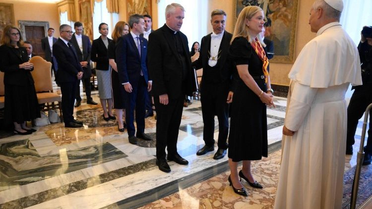 Papież przyjął w Watykanie prezydent&oacute;w jezuickich uczelni i kolegi&oacute;w z Ameryki P&oacute;łnocnej