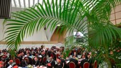 Second session of the Extraordinary Consistory held in the Paul VI Audience Hall in the Vatican