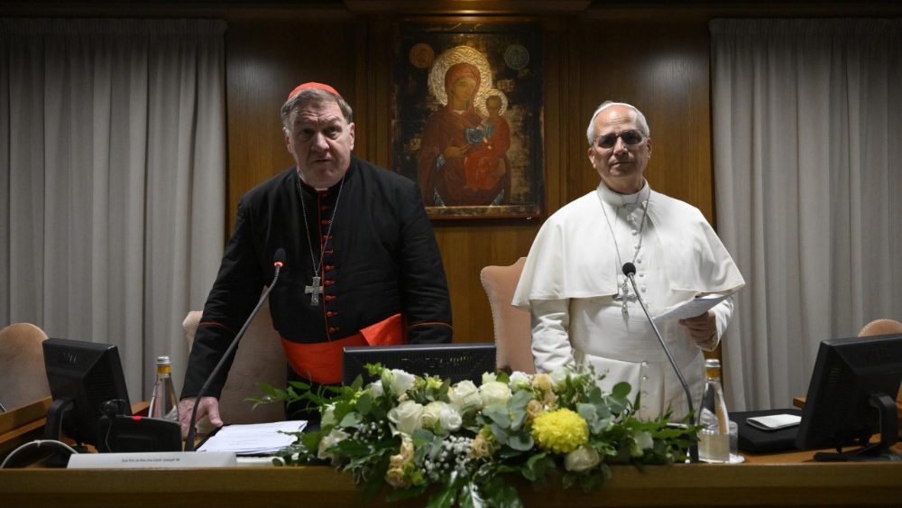 Leon al XIV-lea la încheierea consistoriului extraordinar din 26-27 iunie 2026 în Aula Nouă a Sinodului din Cetatea Vaticanului