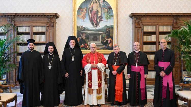Pope Leo XIV receives delegation of the Ecumenical Patriarchate of Constantinople 