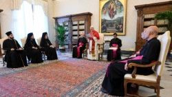 Il Papa riceve la delegazione del Patriarcato Ecumenico di Costantinopoli