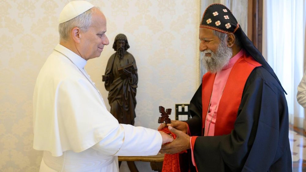 La Leon XIV, mitropolitul Joseph Mar Barnabas sufragan al Bisericii siro-malankareze Mar Thoma