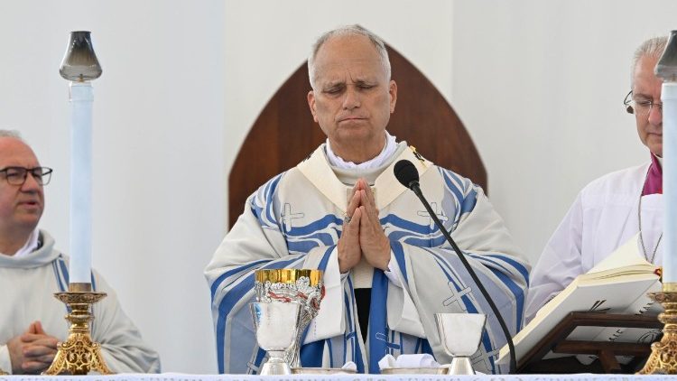 Najważniejszym momentem wizyty była celebracja Eucharystii