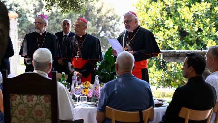 Kard. Baggio powitał Leona XIV na obiedzie w Castel Gandolfo