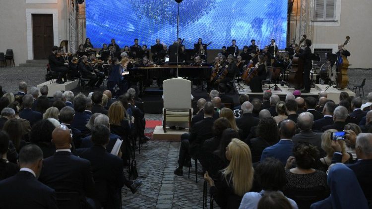 Abendliche Feststimmung in Castel Gandolfo