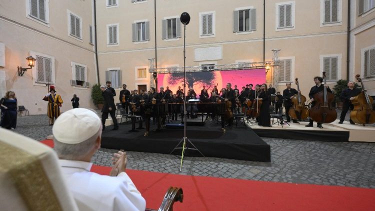 Il concerto in onore del Santo Padre