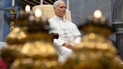 2026.08.05 Papież podczas pierwszej po wakacyjnej przerwie audiencji generalnej