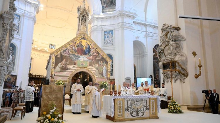 Un momento della celebrazione
