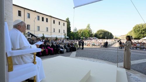 Papst Leo an Jugendliche in Assisi: Der Dialog im Wortlaut