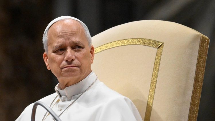 Bei der Generalaudienz im Petersdom