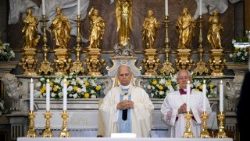 Mše svatá na slavnost Nanebevzetí Panny Marie v kostele sv. Tomáše z Villanovy v Castel Gandolfo, 15. srpna 2026