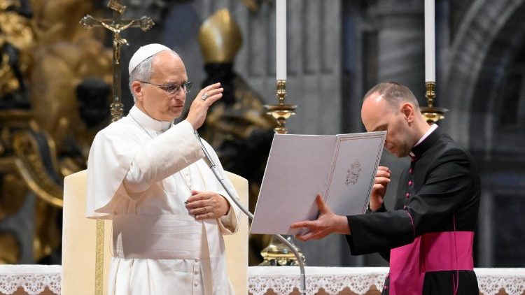 Leon al XIV-lea la audiența generală din 19 august 2026 în bazilica Sfântul Petru din Cetatea Vaticanului