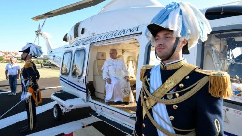 El Papa inicia su Visita Pastoral a la Rep&uacute;blica de San Marino y R&iacute;mini