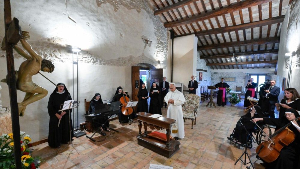 2026.08.22 Visita Pastorale nella Repubblica di San Marino - ComunitÃ  del Monastero Santâ  Antonio da Padova delle Monache Agostiniane a Pennabilli