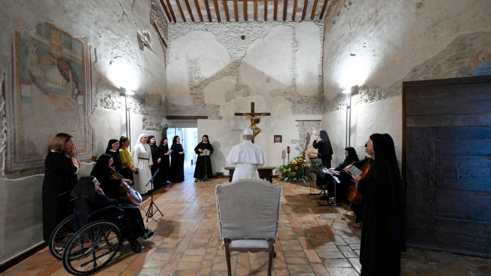 2026.08.22 Visita Pastorale nella Repubblica di San Marino - ComunitÃ  del Monastero Santâ  Antonio da Padova delle Monache Agostiniane a Pennabilli