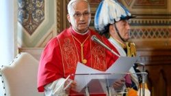 Lev XIV. v Palazzo Pubblico v San Marinu – Promluva k představitelům státu a občanské společnosti