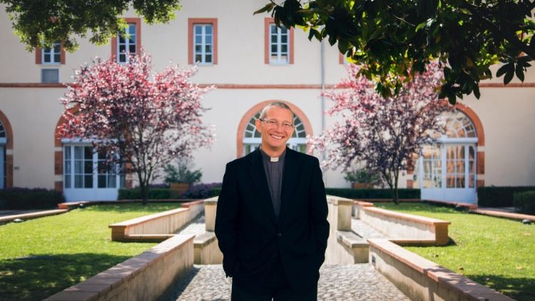 Le père Christian Delarbre, nommé évêque d'Aix-en-Provence le 5 juillet 2022. 