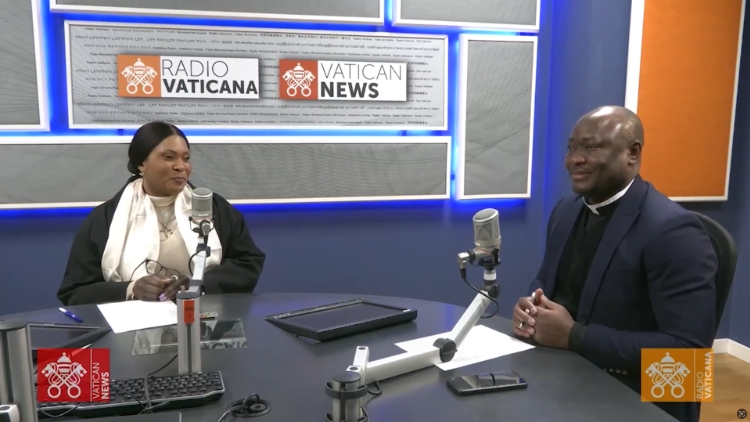 Fifi Masuka Saini, gouverneure de la province du Lualaba, en République Démocratique du Congo, en interview dans les studios de Radio Vatican-Vatican News, le 4 janvier 2025.