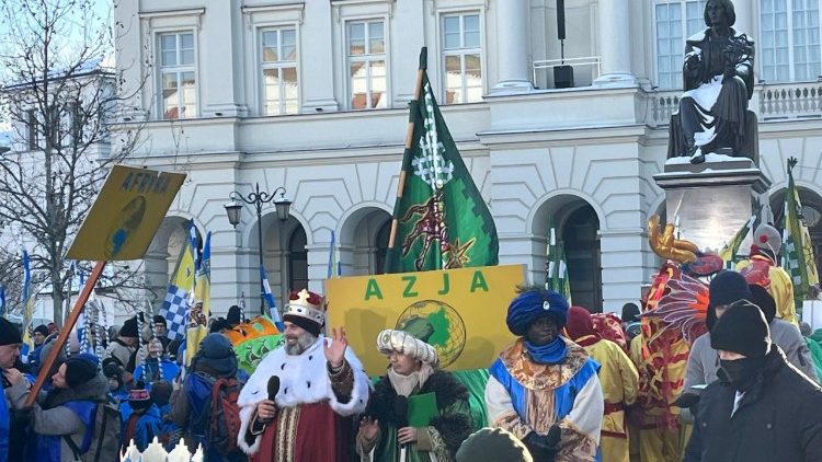 Orszak Trzech Króli w Warszawie (fot. Karol Darmoros)