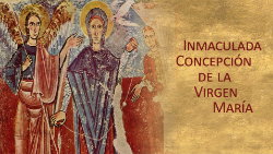 Inmaculada Concepción de la Virgen María 