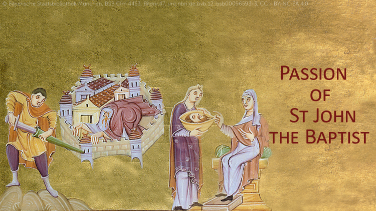 Passion of St John the Baptist 