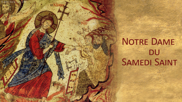 Samedi Saint, BAV Barb. Lat. 592