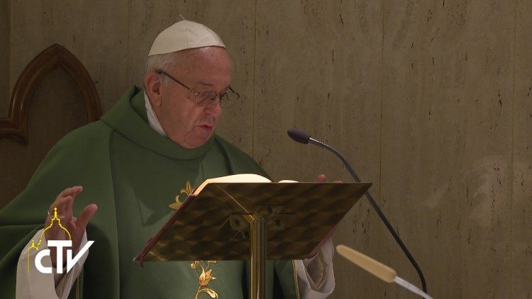 Il Papa a Santa Marta