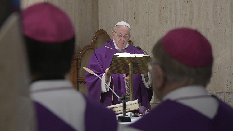 Frühmesse in der Casa Santa Marta