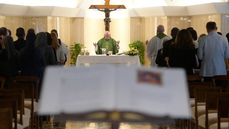 2018-06-14 Papa Francesco celebra la Messa a santa Marta