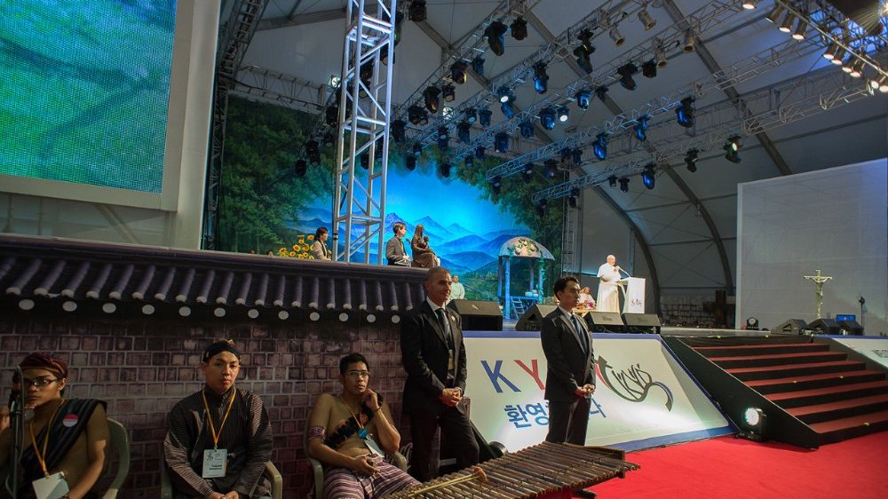 Troisième voyage apostolique en Corée, du 13 au 18 août 2014.
