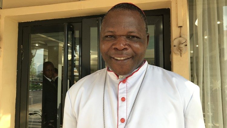 Le cardinal Dieudonné Nzapalainga. 