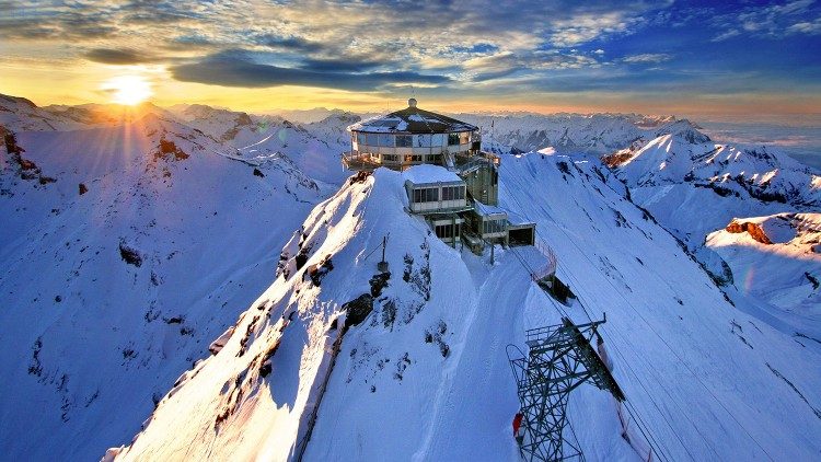 Das Schilthorn in der Schweiz