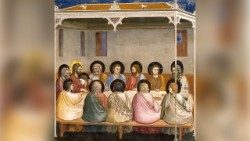 Giotto, Cappella degli Scrovegni: Ultima Cină