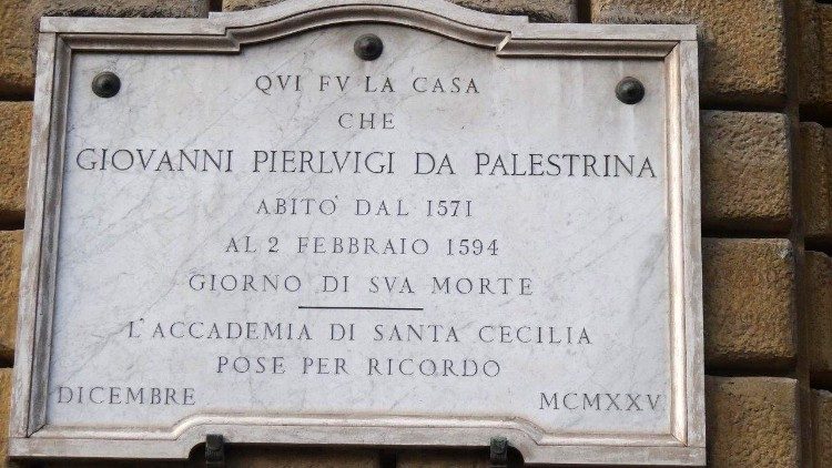 Musique angélique de Pierluigi da Palestrina. 