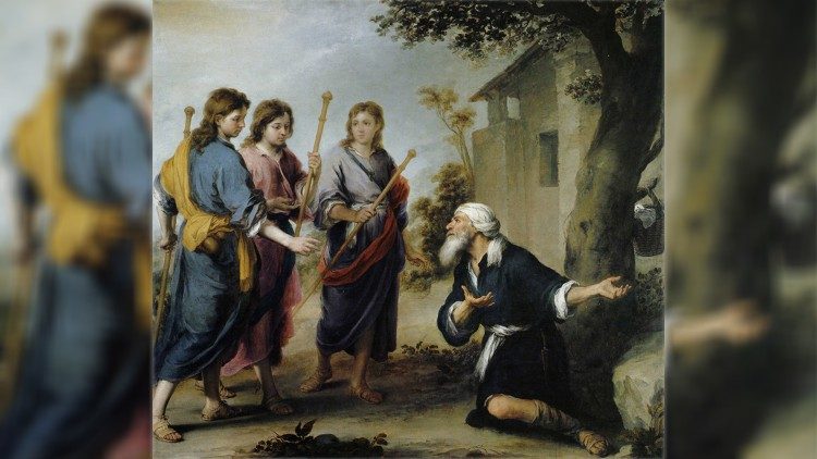 Abrahami me tre engjëj si mysafirë