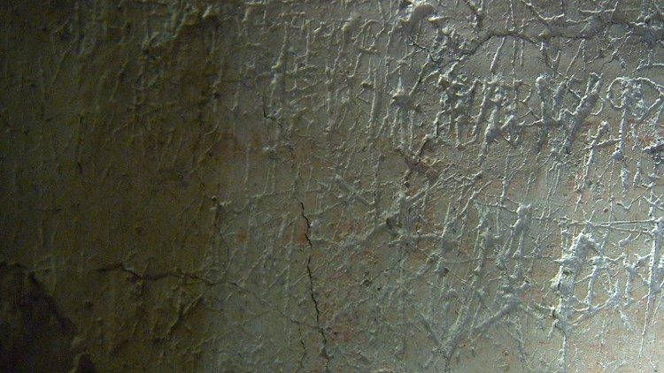 Graffiti in der Nekropole unter St. Peter bezeugen: Petrus ist hier