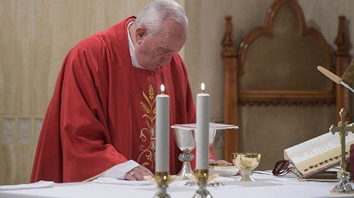 Papst in Santa Marta: Beten für die Regierenden – und umgekehrt