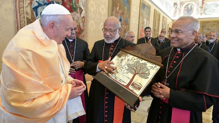 Prelados da Conferência Episcopal da Igreja Siro-Malabar em visita ad Limina Apostolorum