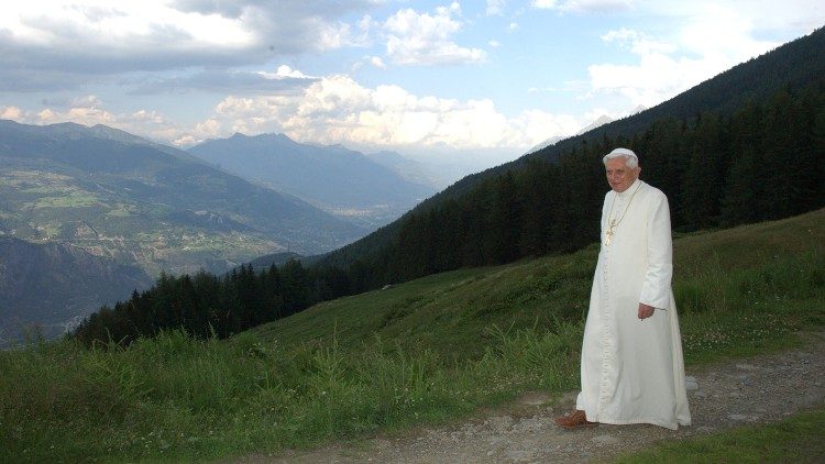Benedicto XVI en Aosta en el 2006   (L'OSSERVATORE ROMANO)