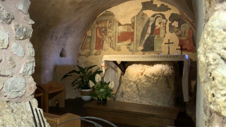 In 1223, St. Francis began the tradition of the Nativity scene in Greccio, Italy