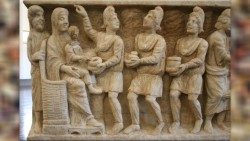 2019.12.24 Sarcofag din Muzeele Vaticanului, Muzeul Pio Cristiano