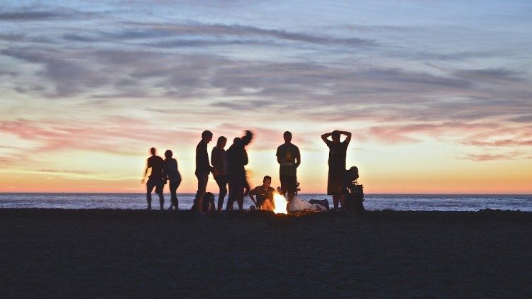 Construir sobre a rocha - praia